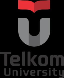 Telkom University Bandung logo